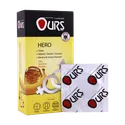 کاندوم خاردار تاخیری موز و عسل هیرو اورز 12 عددی | Ours Hero Condom 12PCS