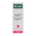 شامپو بالسام 2 در 1 پروتئین ابریشم هگور | Two-in-one Shine Balsam Shampoo with Silk Protein - Hegor