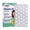 قرص جویدنی ویتامین دی 400 یوروویتال |  Vitamin D3 400 UI - EuRho VITAL