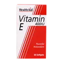 کپسول ویتامین E 400 هلث اید | Vitamin E Softgel 400 IU - Health Aid