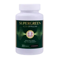 کپسول سوپر گرین اسپیرولینا زرین دارو | Zarin Darou Super Green Spirulina 30 caps