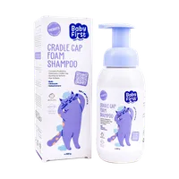 شامپو فوم نوزاد بیبی فرست | Cradle Cap Foam Shampoo - Baby First