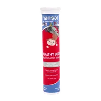 قرص جوشان مولتی ویتامین جونیور هانسال | Hansal Multivitamin Junior Effervescent Tablet