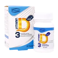 قرص ویتامین D3 1000 های هلث | Vitamin D3 1000 IU - Hi Health 
