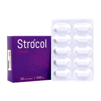 قرص استروکل سیتی کولین 500 اشبال شیمی | Strocol Citicoline Oral Tablet - AshbalChemi