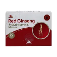 قرص رد جینسینگ پلاس مولتی ویتامین و مینرال ویتامین لایف | Red Ginseng + Multivitamin and Mineral Tablet - Vitamin Life