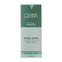 شامپو تقویت کننده جوانه گندم بدون سولفات سریتا | Sulfate-free Anti-hair loss Shampoo with Wheat Germ Protein - Cerita