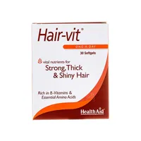 قرص هیرویت هلث اید | Hair-vit Softgel - Health Aid