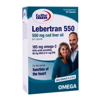 کپسول لبرترن 550 یوروویتال | Lebertran 550 Capsule - Eurho Vital
