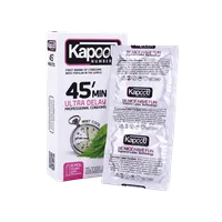 کاندوم تاخیری 45 Minutes کاپوت 12 عددی | 45' Min Ultra Delay 12 Pcs Condoms - Kapoot