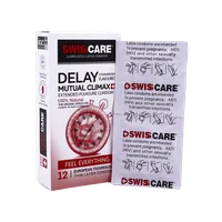 کاندوم تاخیری Delay Mutual Climax سوئیس کر 12 عددی | Delay Mutual Climax 12 Pieces Condom - Swisss Care