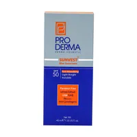 ضد آفتاب SPF50 آقایان سان وست پرودرما | Oil-free Sunscreen Cream SPF 50 for Men - Pro Derma
