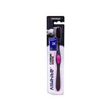 مسواک کربن وایت متوسط ال وایت کد 601 |  AllWhite Medium Carbon White Toothbrush