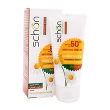 ضد آفتاب فاقد چربی پوست چرب SPF50 شون  | Oil-free Sunscreen Cream for Oily Skin SPF 50 - Schon