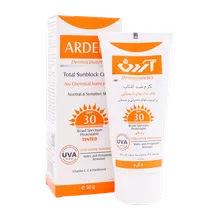 ضد آفتاب رنگی SPF30 آردن پوست حساس | Total Sunblock Tinted Cream SPF30 - Ardene 