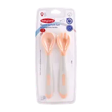 قاشق و چنگال کودک بیبی لند 218 | Spoon & Fork Set - Babyland