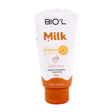 کرم مرطوب کننده شیر و شی باتر بیول 70 میلی لیتری | Milk And Shea Butter Renew Cream - Biol