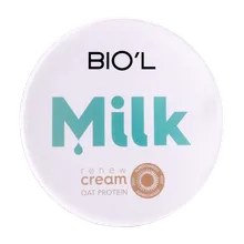 کرم مرطوب کننده شیر و جو دوسر بیول 200 میلی لیتر | Oat Milk Primer Cream - Bio'l