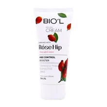 کرم مرطوب کننده رزهیپ و آووکادو بیول 60 میلی لیتری | Face and Hand Cream Enriched with Rose Hip Extract 60 ml - Bio'l