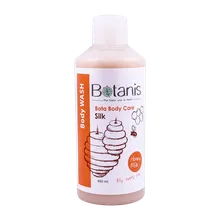 شامپو بدن کرمی نرم کننده شیر و عسل بوتانیس | Bota Body Care Silk creamy Body Wash - Botanis