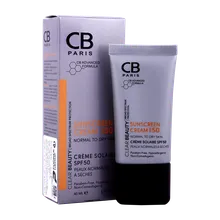 ضد آفتاب SPF50 پوست خشک سی بی پاریس | Sunscreen Cream For Normal To Dry Skin SPF50 CB Paris