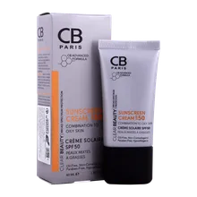 ضد آفتاب SPF50 پوست چرب سی بی پاریس |  Sunscreen Anti Acne Cream - CB Paris