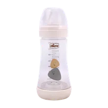 شیشه شیر ضد نفخ چیکو پرفکت 5 سیلیکونی از 2 ماهگی | Chicco Perfect 5 Breast Feeding Bottles For up 2 Monthly 240 ML