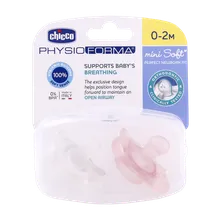 پستانک مینی سافت چیکو تا 2 ماهگی 2 عددی | Chicco Physio Forma Mini Soft 0-2 month
