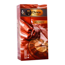 کاندوم خاردار شکلاتی کلایمکس 12 عددی | Climax Sentiment Condoms 12 pcs