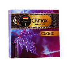 کاندوم ساده کلایمکس مدل Classic بسته 3 عددی | Climax Classic Condoms 3