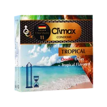 کاندوم تاخیری استوایی کلایمکس 3 عددی | CLIMAX Tropical Condoms 3