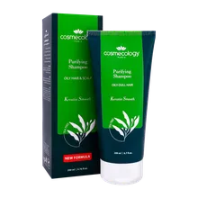 شامپو مو و کف سر چرب کاسمکولوژی | Cosmecology Purifying Shampoo For Oily Hair And Scalp