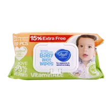 دستمال مرطوب کودک دافی ۱۰۰ عددی | Baby Wet Wipes - Dafi
