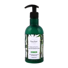 مایع دستشویی کرمی بامبو و درخت چای دیپ سنس | Bamboo and Tea Tree Liquid Hand Wash - Deep Sense