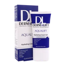 کرم ژل آبرسان پوست خشک آکوالیفت درمالیفت | AQUALIFT Hydrating Cream Gel - DERMALIFT