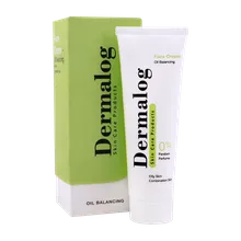 کرم تنظیم کننده چربی و آبرسان پوست چرب درمالوگ | Oil Balancing and Moisturizing Face Cream - Dermalog