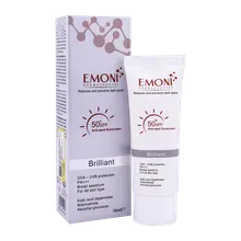 ضد آفتاب و ضد لک SPF50 برلیانت امونی | Emoni Brilliant SPF 50 Sunscreen Cream