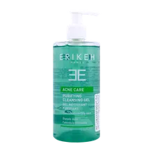 ژل شستشوی صورت اریکه پوست چرب | Purifying Cleansing Gel for Combination to Oily Skin 400 ml - Erikeh