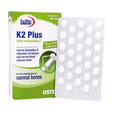 قرص کا2 پلاس یوروویتال | K2 Plus - Eurho vital 