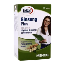 قرص جینسینگ پلاس یوروویتال | Ginseng Plus - EuRho VITAL