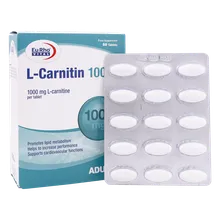 قرص ال کارنیتین 1000 یوروویتال | L-Carnitine 1000 Tablet - Eurho vital
