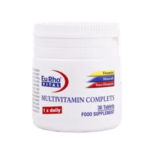 قرص مولتی ویتامین کامپلیت یوروویتال | Multivitamin Completes Tablet - Eurho vital