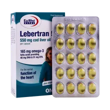 کپسول لبرترن 550 یوروویتال | Lebertran 550 Capsule - Eurho Vital