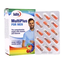 کپسول مولتی پلاس آقایان یوروویتال | Eurho Vital Multiplus For Men 60 capsuls