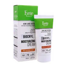 کرم مرطوب کننده پوست چرب بایوکنیل اورین | Evrin Biocnyl Moisturizing Cream For Greasy And Acne Skin 50ml