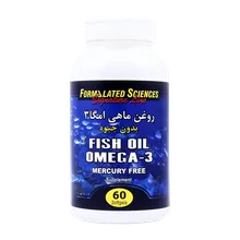 کپسول روغن ماهی امگا 3 فرمولیتد ساینسز |  Formulated Sciences Fish Oil Omega-3 Softgel