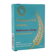 قرص ویتامین D3 2000 مولتی نرمال گلد کوآلیتی | Vitamin D3 2000 IU Gold Quality Tablet - Multinormal