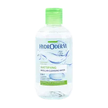 میسلار واتر 3 در 1 هیدرودرم پوست چرب | Hydroderm Mattifying Micellar Cleansing Water 250g