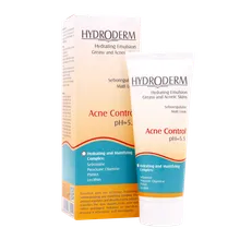 امولسیون مرطوب کننده پوست چرب هیدرودرم | Hydroderm Acne Control Hydrating Emulsion Greasy Skin 40ml