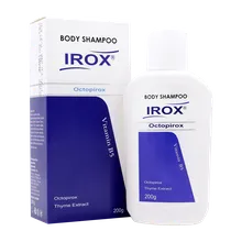 شامپو بدن ضد قارچ اکتو پیروکس ایروکس | Irox Octopirox 1% Body Shampoo 200 gr
